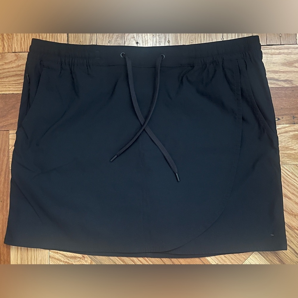 Women’s Eddie Bauer Skort Tulip Hem Black Size L - Picture 5 of 6
